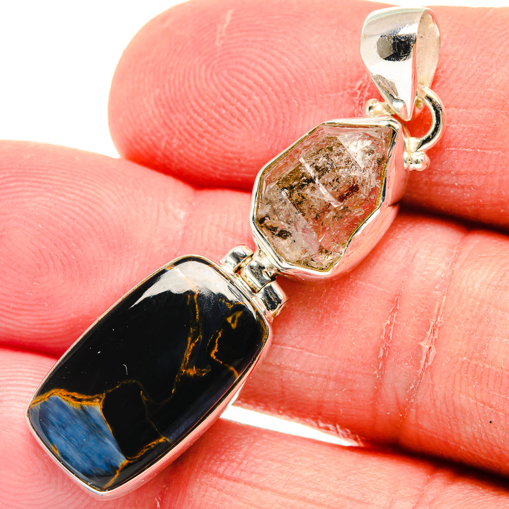 Pietersite Pendants handcrafted by Ana Silver Co - PD22179