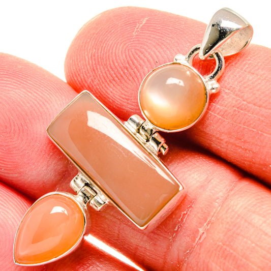Sunstone Pendants handcrafted by Ana Silver Co - PD22181