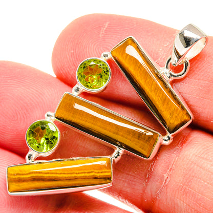 Tiger Eye Pendants handcrafted by Ana Silver Co - PD22189