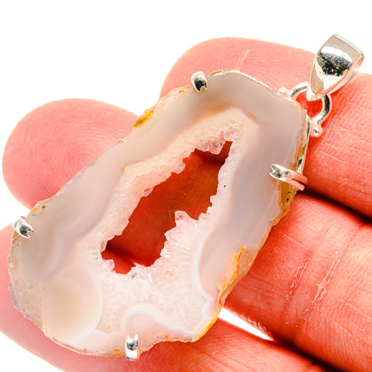 Geode Slice Pendants handcrafted by Ana Silver Co - PD22201