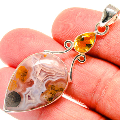 Ocean Jasper Pendants handcrafted by Ana Silver Co - PD22211
