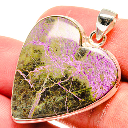 Stichtite Pendants handcrafted by Ana Silver Co - PD22214