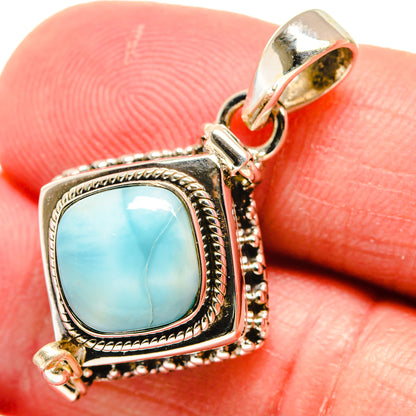 Larimar Pendants handcrafted by Ana Silver Co - PD22243