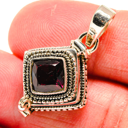 Garnet Pendants handcrafted by Ana Silver Co - PD22244