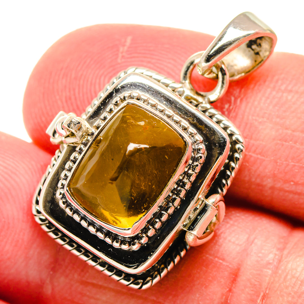Citrine Pendants handcrafted by Ana Silver Co - PD22247