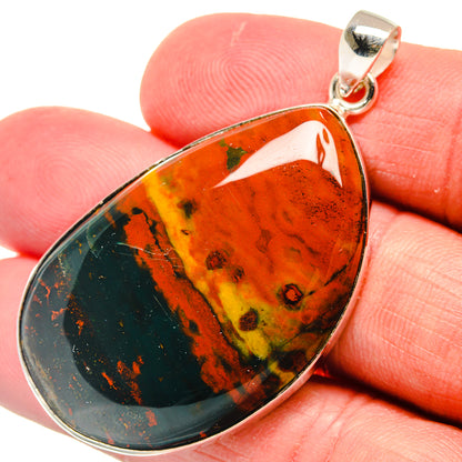 Ocean Jasper Pendants handcrafted by Ana Silver Co - PD22249