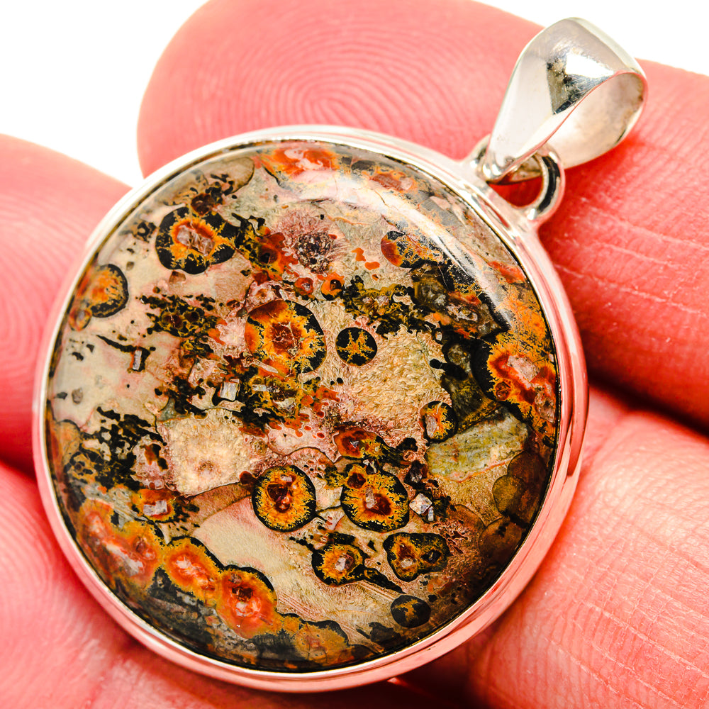 Poppy Jasper Pendants handcrafted by Ana Silver Co - PD22254