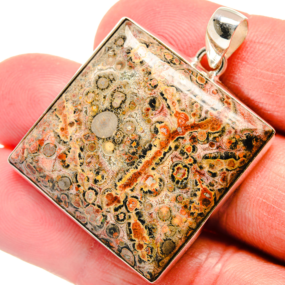 Poppy Jasper Pendants handcrafted by Ana Silver Co - PD22262