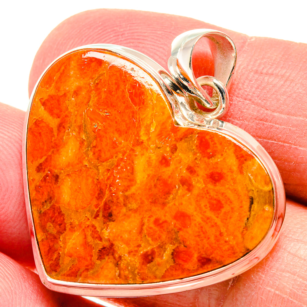 Sponge Coral Pendants handcrafted by Ana Silver Co - PD22265