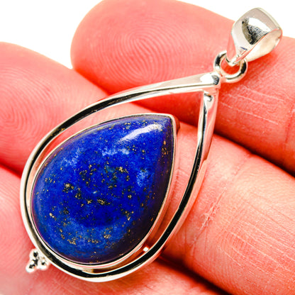 Lapis Lazuli Pendants handcrafted by Ana Silver Co - PD22273
