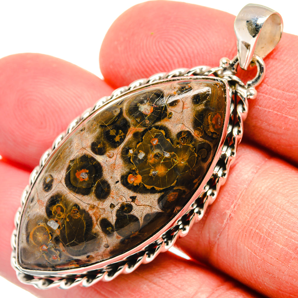 Poppy Jasper Pendants handcrafted by Ana Silver Co - PD22306