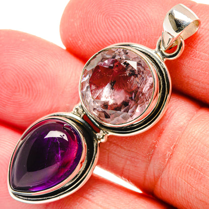 Amethyst Pendants handcrafted by Ana Silver Co - PD22318