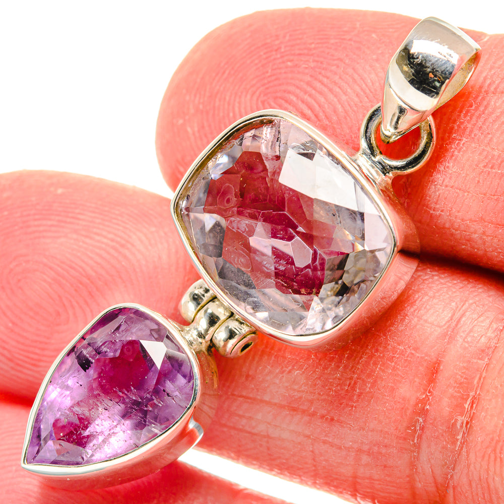Amethyst Pendants handcrafted by Ana Silver Co - PD22322