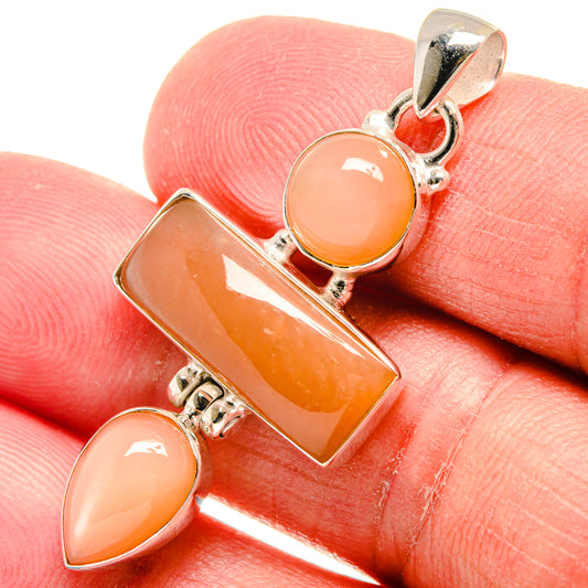 Sunstone Pendants handcrafted by Ana Silver Co - PD22325