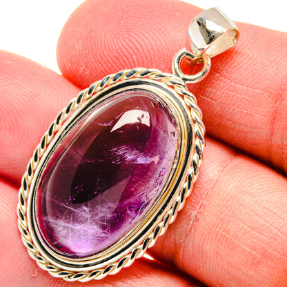 Amethyst Pendants handcrafted by Ana Silver Co - PD22349