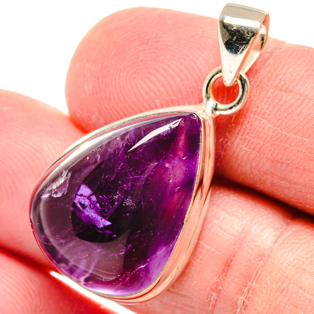 Amethyst Pendants handcrafted by Ana Silver Co - PD22350