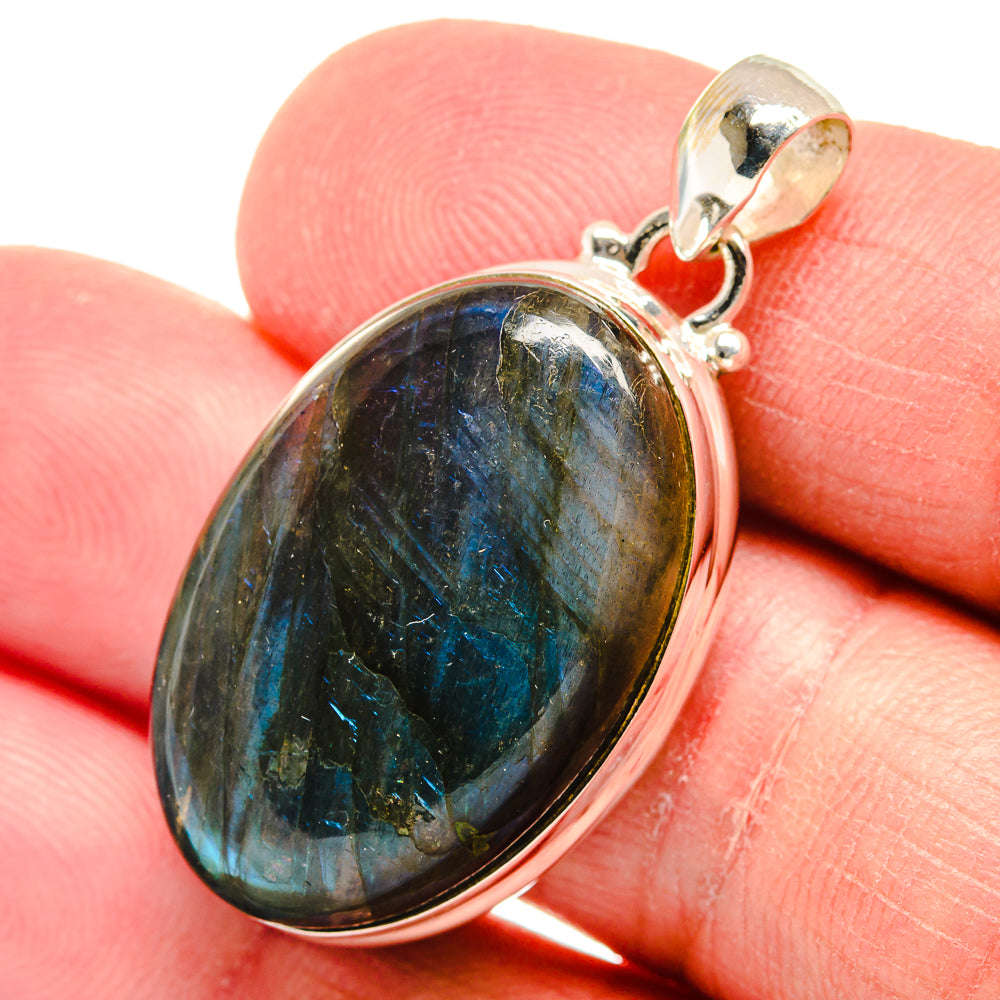 Labradorite Pendants handcrafted by Ana Silver Co - PD22352