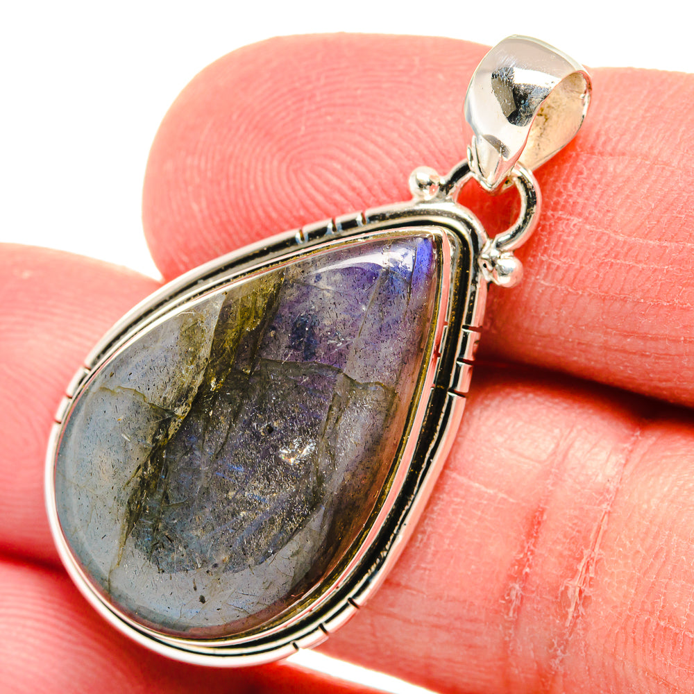 Labradorite Pendants handcrafted by Ana Silver Co - PD22358