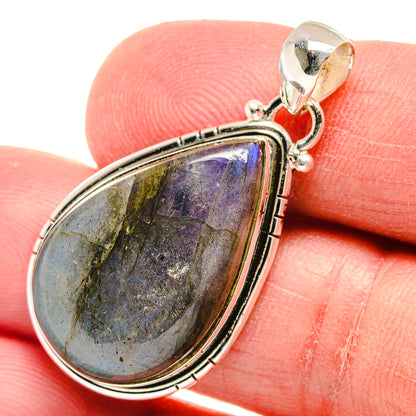 Labradorite Pendants handcrafted by Ana Silver Co - PD22358