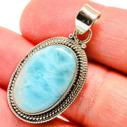Larimar Pendants handcrafted by Ana Silver Co - PD22366