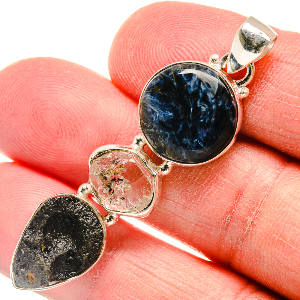 Pietersite Pendants handcrafted by Ana Silver Co - PD22369