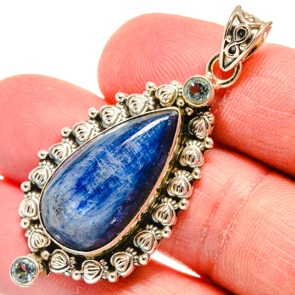 Kyanite Pendants handcrafted by Ana Silver Co - PD22371