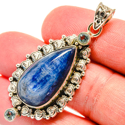Kyanite Pendants handcrafted by Ana Silver Co - PD22371