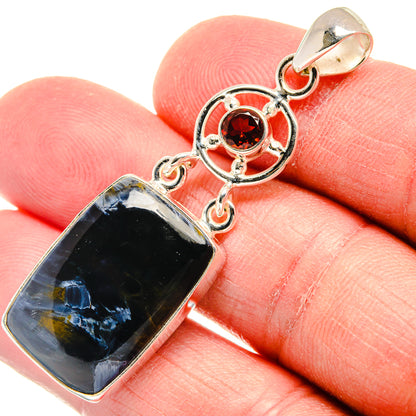 Pietersite Pendants handcrafted by Ana Silver Co - PD22373