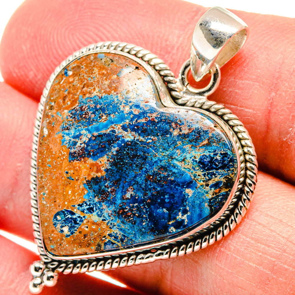 Shattuckite Pendants handcrafted by Ana Silver Co - PD22382