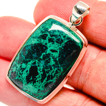 Shattuckite Pendants handcrafted by Ana Silver Co - PD22401