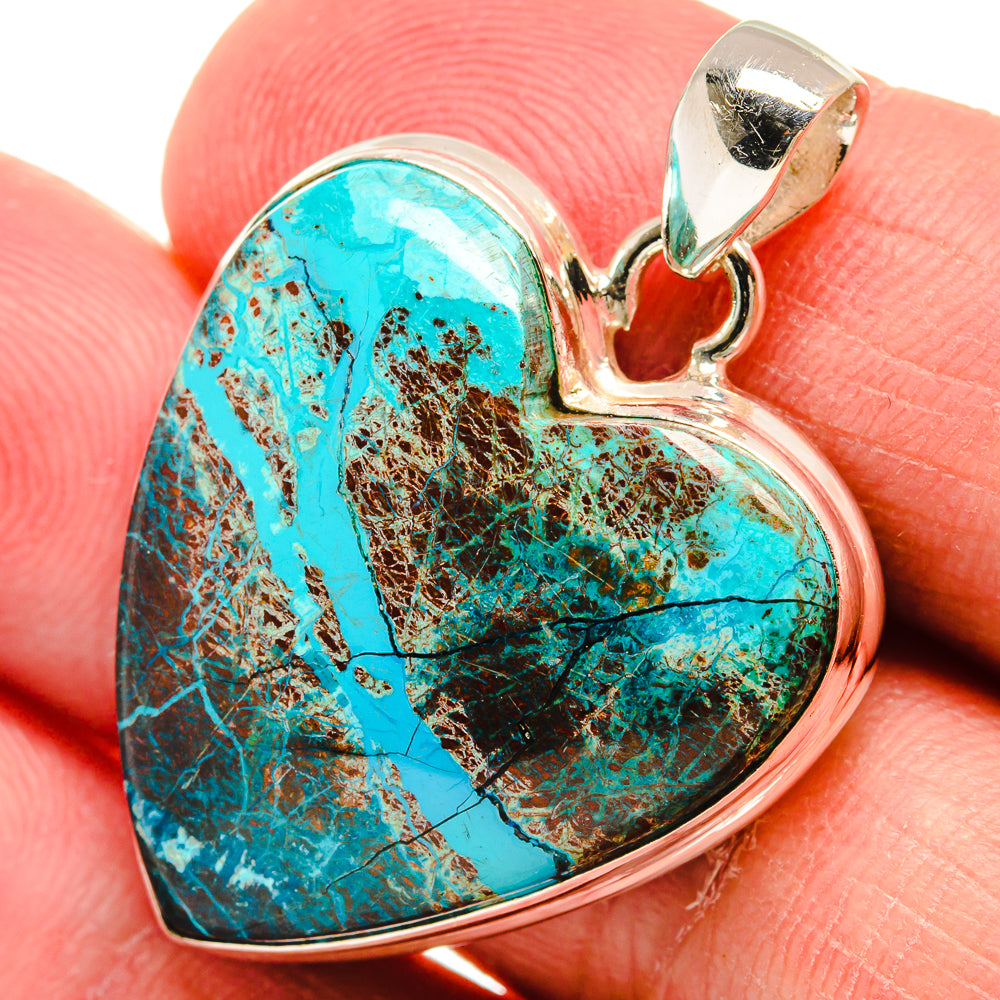 Shattuckite Pendants handcrafted by Ana Silver Co - PD22407