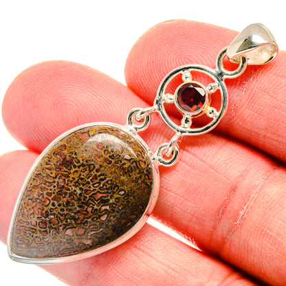 Dinosaur Bone Pendants handcrafted by Ana Silver Co - PD22452