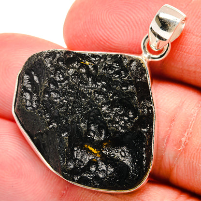 Tektite Pendants handcrafted by Ana Silver Co - PD22454