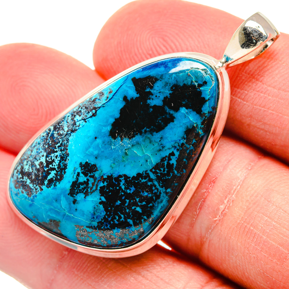Shattuckite Pendants handcrafted by Ana Silver Co - PD22461