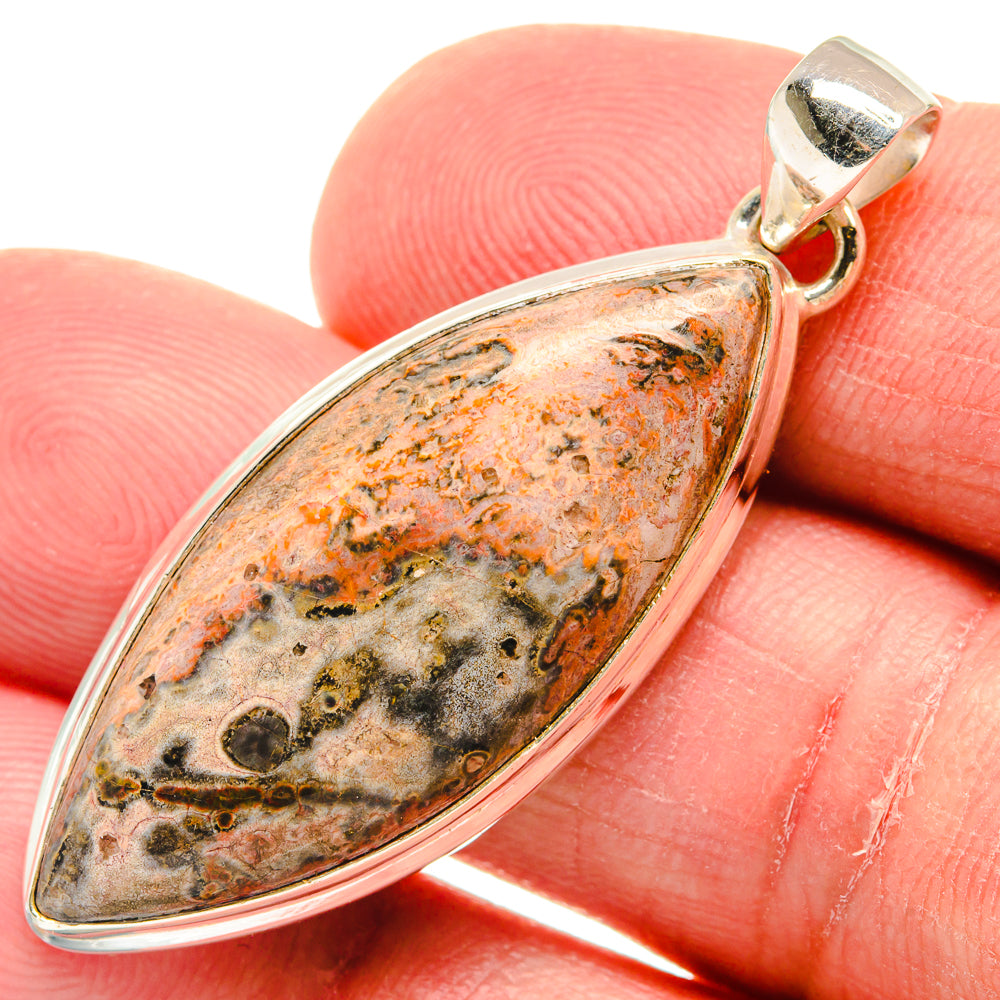 Poppy Jasper Pendants handcrafted by Ana Silver Co - PD22464