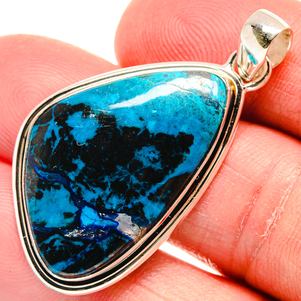 Shattuckite Pendants handcrafted by Ana Silver Co - PD22465