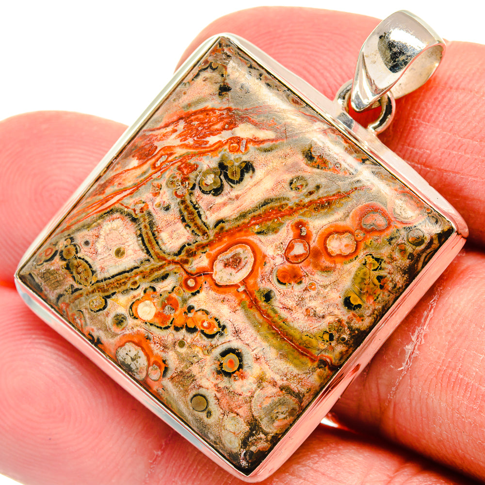 Poppy Jasper Pendants handcrafted by Ana Silver Co - PD22466