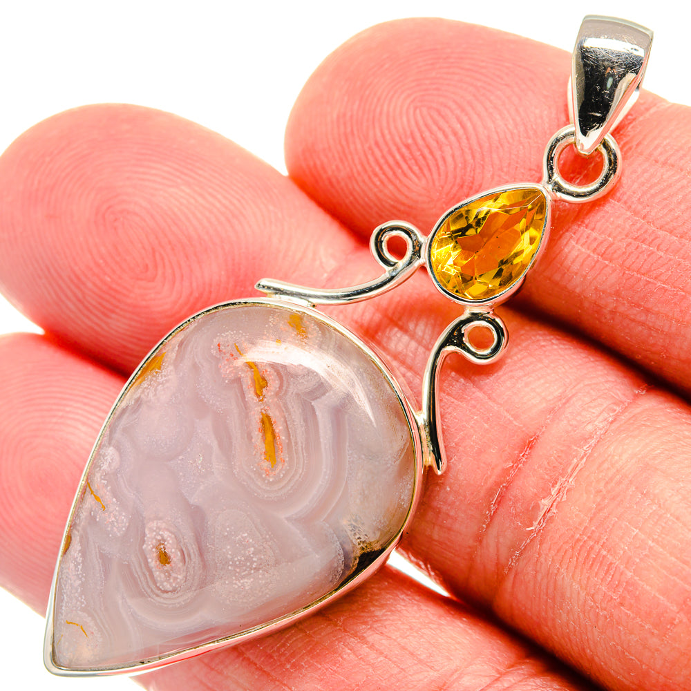 Ocean Jasper Pendants handcrafted by Ana Silver Co - PD22470