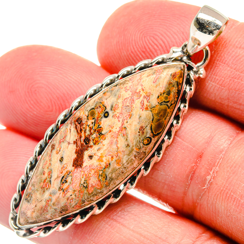 Poppy Jasper Pendants handcrafted by Ana Silver Co - PD22474