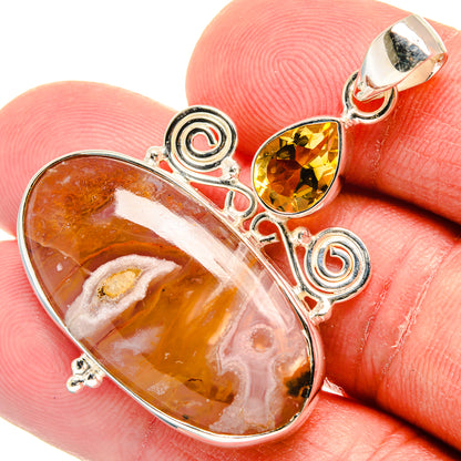 Ocean Jasper Pendants handcrafted by Ana Silver Co - PD22476