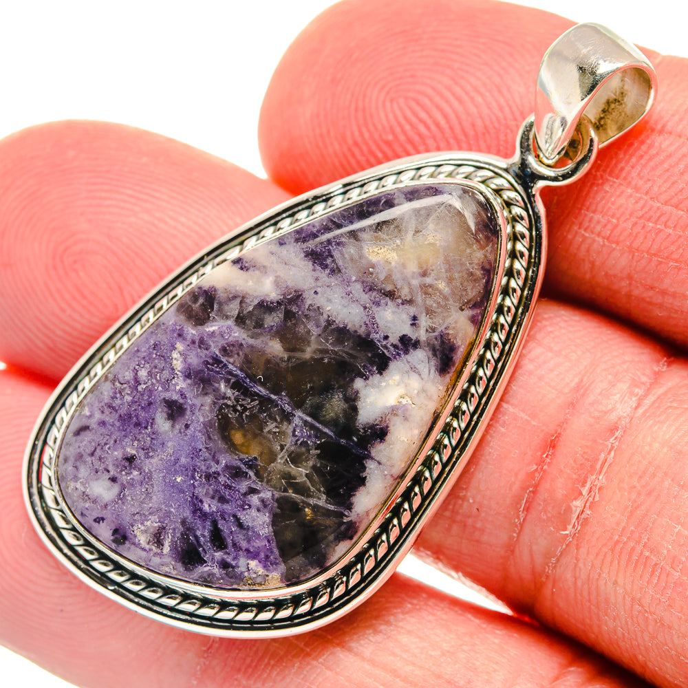 Tiffany Stone Pendants handcrafted by Ana Silver Co - PD22481