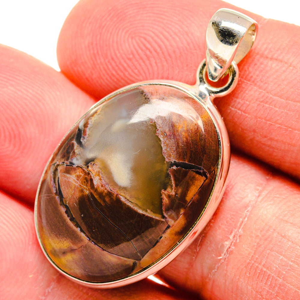 Butterfly Jasper Pendants handcrafted by Ana Silver Co - PD22486