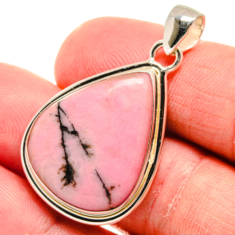 Rhodonite Pendants handcrafted by Ana Silver Co - PD22487