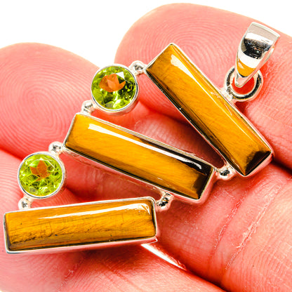 Tiger Eye Pendants handcrafted by Ana Silver Co - PD22489