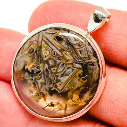 Turkish Tube Agate Pendants handcrafted by Ana Silver Co - PD22495