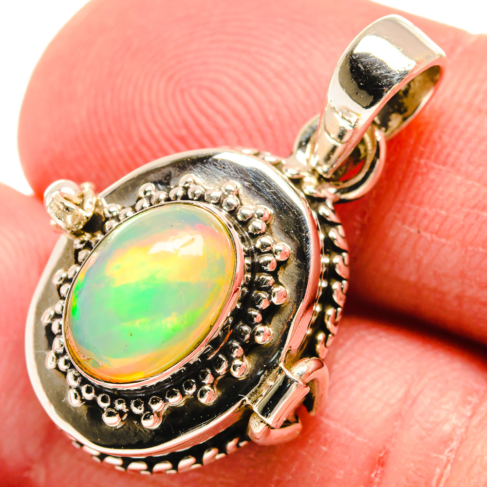 Ethiopian Opal Pendants handcrafted by Ana Silver Co - PD22516