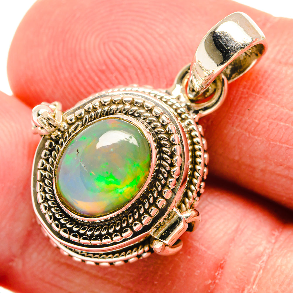 Ethiopian Opal Pendants handcrafted by Ana Silver Co - PD22519