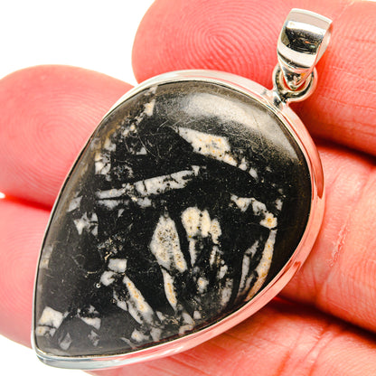 Chrysanthemum Stone Pendants handcrafted by Ana Silver Co - PD22530