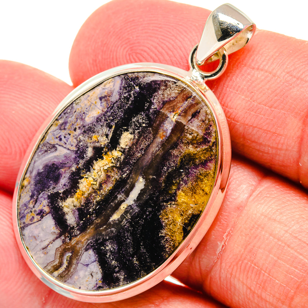Tiffany Stone Pendants handcrafted by Ana Silver Co - PD22533