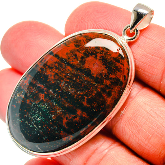 Bloodstone Pendants handcrafted by Ana Silver Co - PD22544